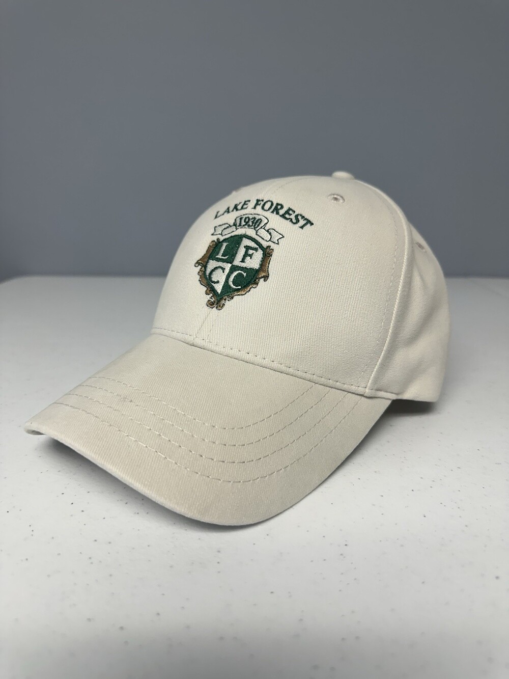 Vintage PGA Lake Forest Country Club Hat, 90s Adjustable Golf Country Club Cap